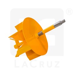 121487 - Grégoire upper left fan rotor with shaft, markets:  []string{"A", "B", "AU"}