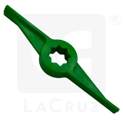 265628 - Two-finger wheel for Cleantech right destemming shaft, markets:  []string{"A", "B", "AU"}